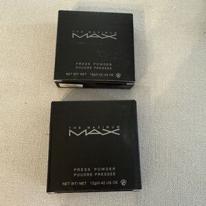 “The Maximum” Max Pressed Powder Rich Beige #812 Set Of 2 Compacts New In Box